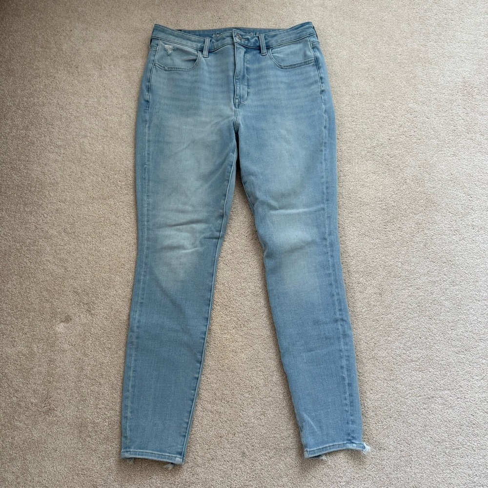 American Eagle super high rise jegging